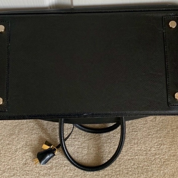 Vintage Black Birkin style - Picture 5 of 16